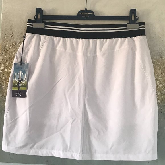 Tee Time White Golf Skort (NWT) - Picture 2 of 8